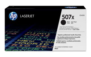 191012 - Mediatech HP Toner 507X - Black (CE400X) Seitenkapazität 11'000 Seiten