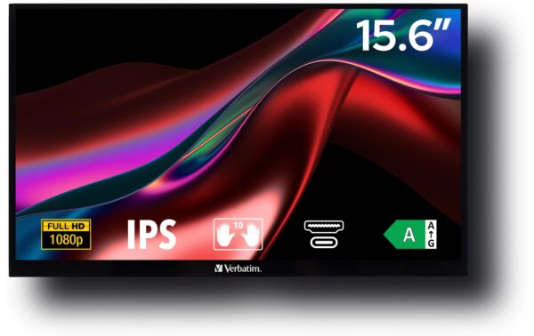 Verbatim Portable Touchscreen Monitor 15.6 Full HD, Metal Housing kaufen Schweiz | Mediatech.ch