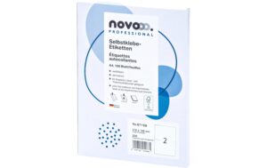 NOVOOO Etiketten 210x148mm 67158 weiss 200 Stück