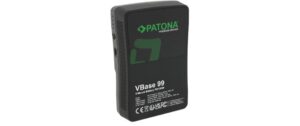 PATONA V-Mount Akku VBase 99 Passt für RED,ARRI,Sony,Blackmagic