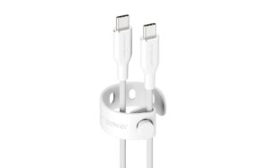 empower USB-Kabel C-C, 60W, 2.0m, weiss USB 2.0, 240W, PD3.0