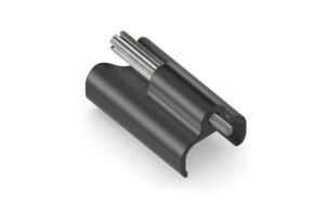 MicroX4 Verriegelungsclip, schwarz, 1 Stk USB-C True Locking System Clip