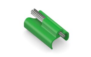 MicroX4 Verriegelungsclip, grün, 1 Stk USB-C True Locking System Clip