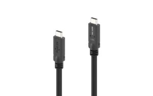 1912541 - Mediatech MicroX4 USB4 Kabel Typ C-C, 1.0m 20Gbps, 240W, USB4 Gen2, Passive kaufen Schweiz | Mediatech.ch