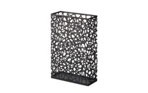Yamazaki Schirmständer Nest Stahl, B 30 x T 12 x H 45 cm, Schw.