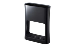 Yamazaki Schirmständer Oval ABS, B 20.8 x T 7.6 x H 28 cm, Schw.