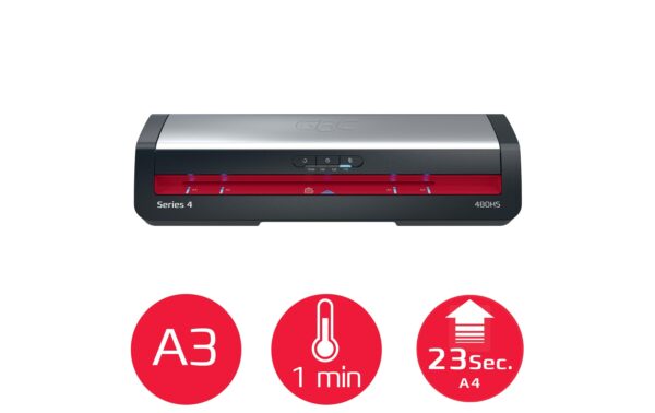 1912931_1 - Mediatech GBC Laminiergerät 480HS A3 schwarz/silber, bis 175 mic