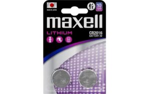 Maxell  Knopfzelle CR2016 2er