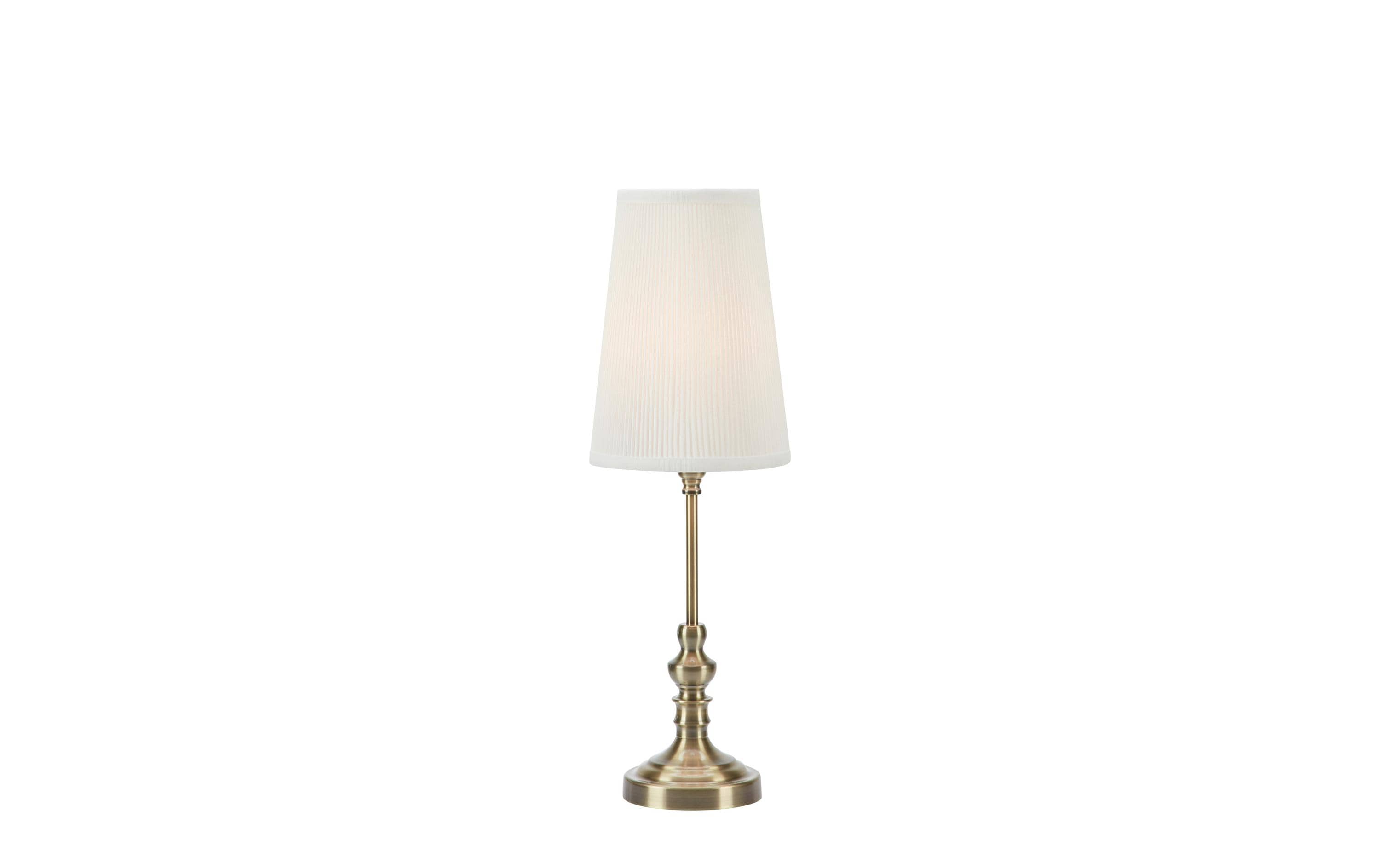 1914361 - Mediatech Markslöjd MARKSLOJD NOBLE Tischleuchte Weiss/Kupfer exkl. 1x E14 max. 40W, 56cm kaufen | Mediatech.ch