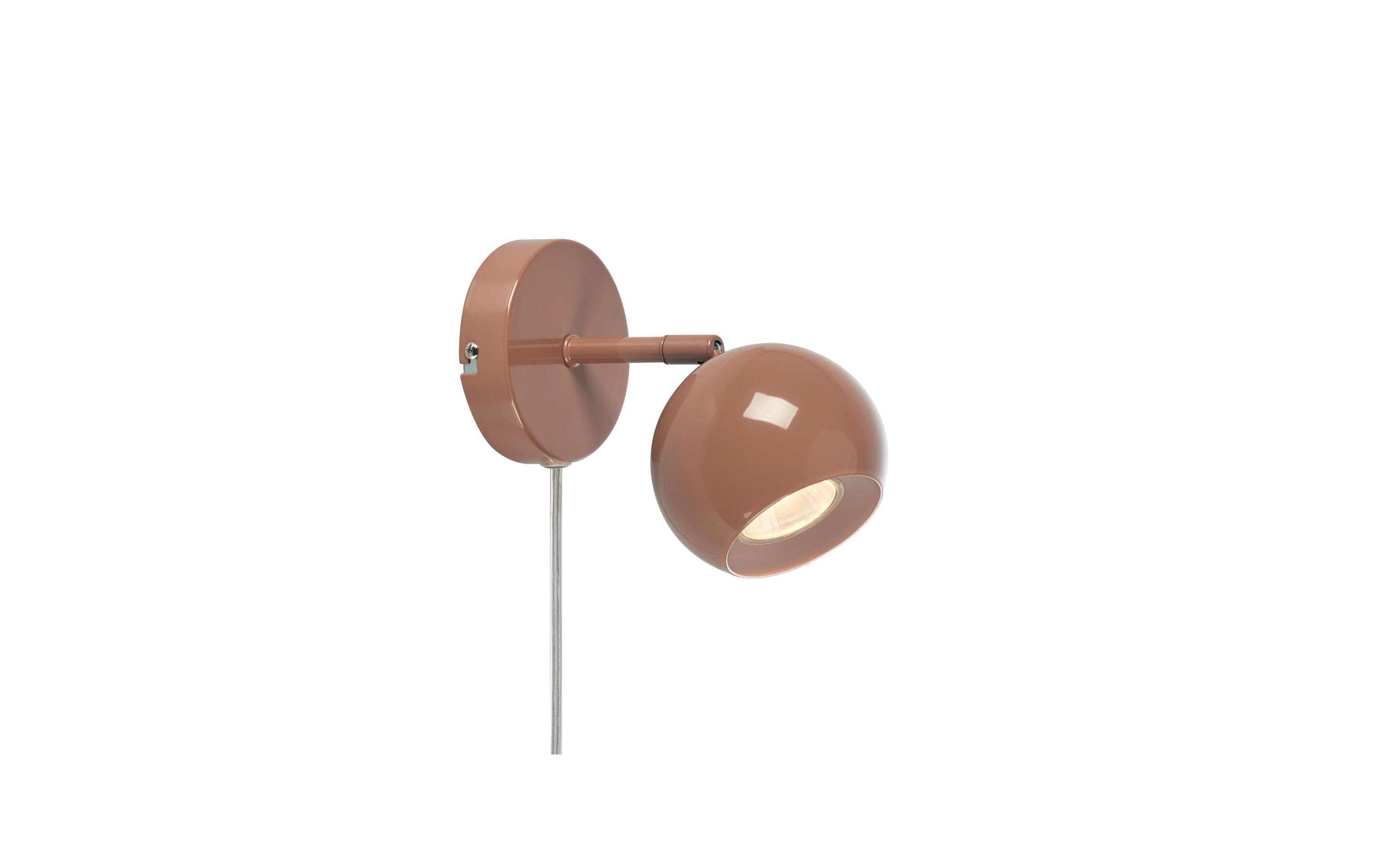 1914368 - Mediatech MARKSLOJD POP Wandleuchte Braun exkl. 1x GU10 max. 7W