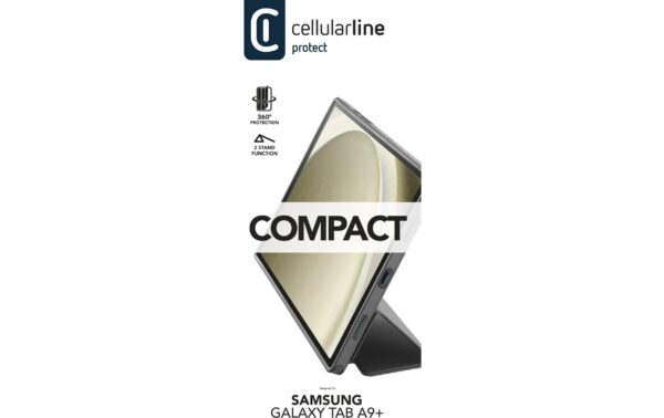 1914873_1 - Mediatech Cellular Compact Case Tab Galaxy Tab A9+ (2024), Black