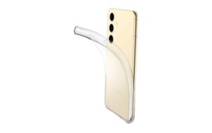 Cellular Rubber Case Fine Galaxy S25, Transparent