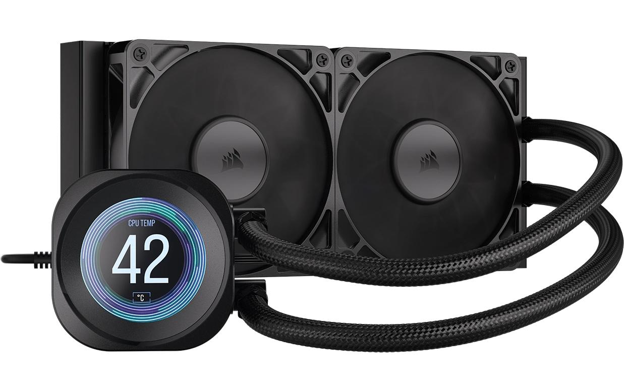 Corsair Wasserkühler Cor Nautilus 240 LCD 240mm. Schwarz kaufen | Mediatech.ch