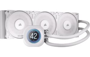 Wasserkühler Cor Nautilus 360 LCD 360mm, Weiss