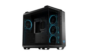 ASUS TUF GAM GT502 HORIZON TG ARGB BLACK M-ITX, mATX, ATX, 4x2, 5/3, 5