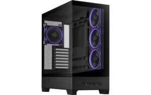 ASUS A31 PLUS TG ARGB BLACK (BTF) BTF, M-ITX, mATX, ATX, 2x2, 5/3, 5
