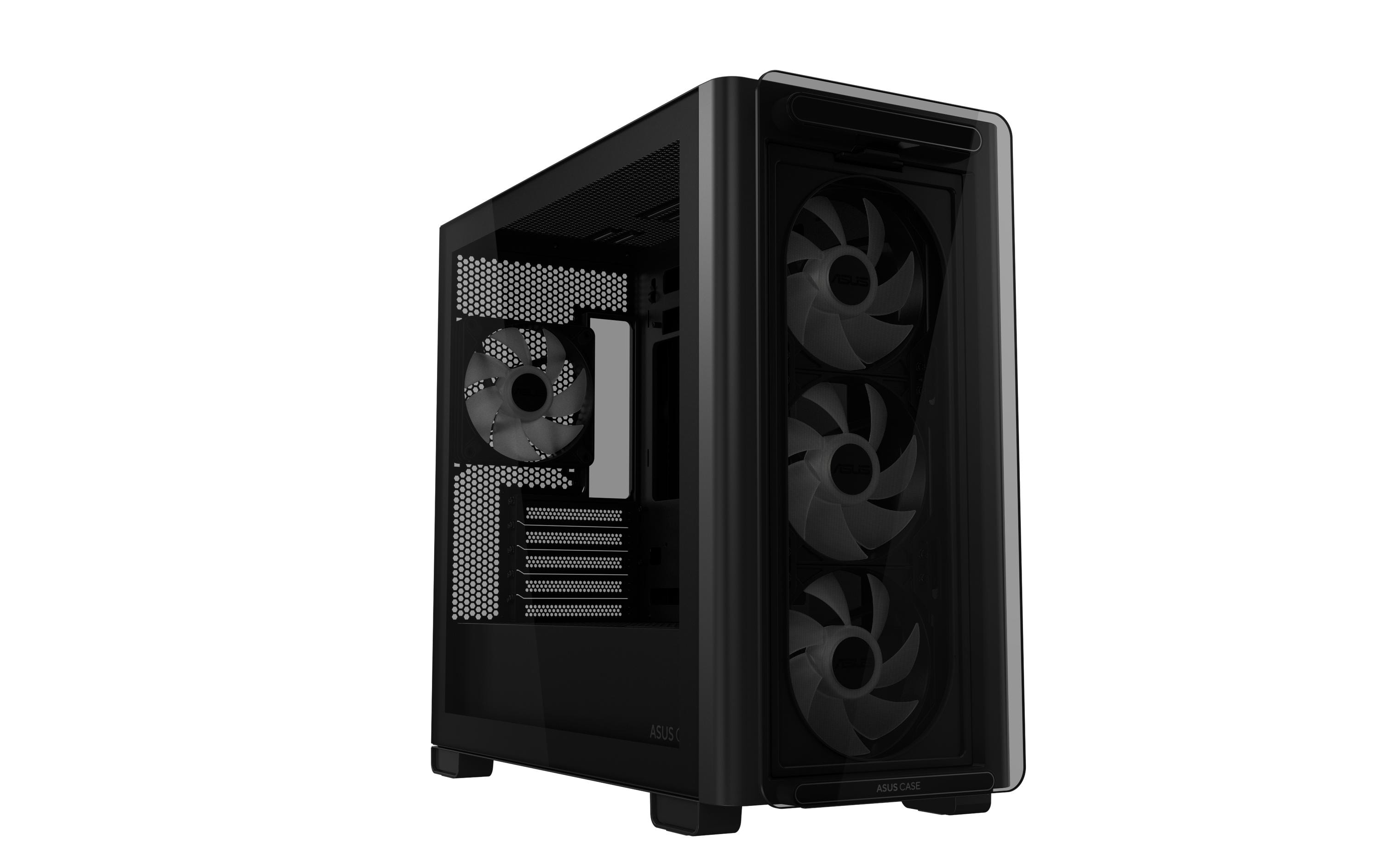 1916049_5 - Mediatech ASUS A23 PLUS TG ARGB BLACK M-ITX, mATX, 2x2,5/3,5, 1x2.5