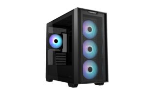 ASUS A21 PLUS TG ARGB BLACK (BTF) BTF, M-ITX, mATX, 2x2,5/3,5, 1x2.5