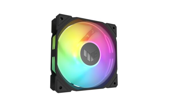 1916247_2 - Mediatech ASUS TUF GAMING TR120 FAN ARGB REV BLK 3IN1 120x120x28mm, PWM, 2000rpm, max. 29 dB