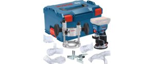 Akku-Kantenfräse GKF 18V-8 Taucheinheit TE 600 in L-BOXX 238