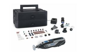 DREMEL 8250, Multifunktionswerkzeug, Kabel , 65 Zubehöre, 5 Aufsätze
