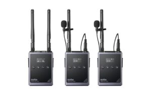 Godox WMicS1 Pro KIT 2 Omni Lavalier-Mic Camera-Mount, 2-Pers. Wireless