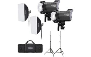 Godox Litemons LA150D 2-Light Kit, 190W Litemons LA150D 2-Light Kit, 190W