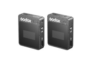 Godox Movelink II M1 Mikrofonsystem 2.4GHz Drahtloses Mikrofonsystem, schwarz