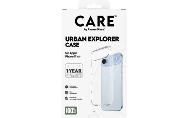 1918596_2 - Mediatech CARE Flagship Case Urban Combat MS für iPhone Air, Transparent