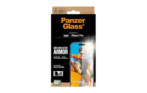 PanzerGlass Anti-Reflective Armor, EA iPhone 17 Pro
