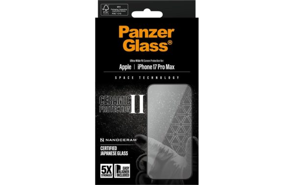 1918627_2 - Mediatech PanzerGlass Ceramic II, UWF, EA iPhone 17 Pro Max