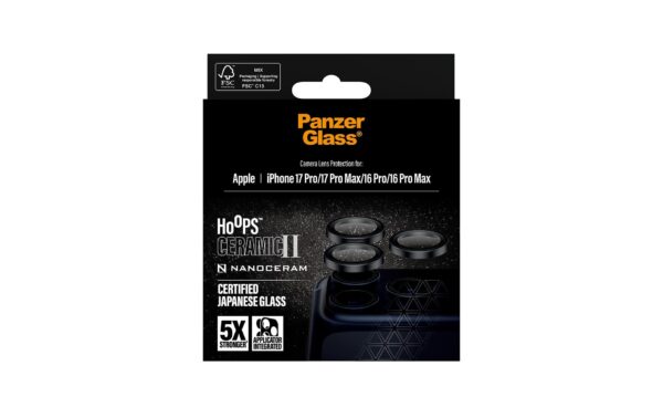 PanzerGlass Hoops, Ceramic II iPhone 17 Pro / Pro Max