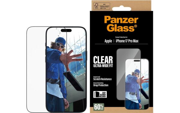 1918660_1 - Mediatech PanzerGlass Displayschutz, UWF, EA iPhone 17 Pro Max