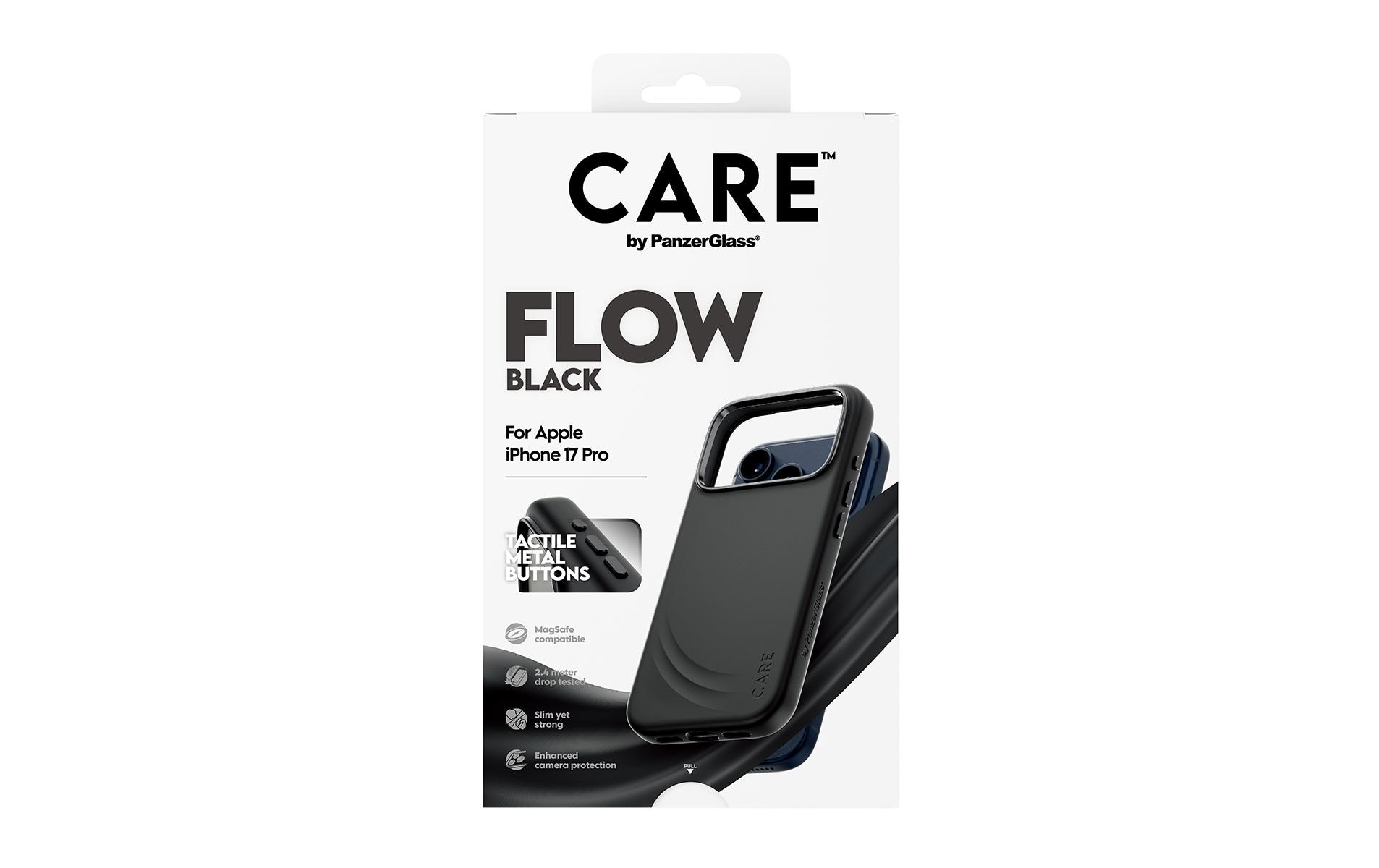 1919110_2 - Mediatech CARE Feature Case FLOW MS Black für iPhone 17 Pro