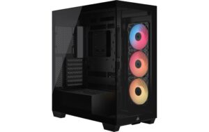 Corsair Midi Tower 3500X RSR ARGB TG Schwarz, inkl. 3 vorinstallierte Lüfter kaufen Schweiz | Mediatech.ch