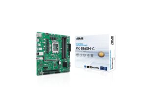 ASUS PRO B860M-C-CSM, mATX LGA1851, 4x DDR5, PCI-E 5.0, 1x HDMI, 2x DP kaufen Schweiz | Mediatech.ch