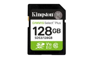 1920055 - Mediatech Canvas Select Plus SDXC Card 128GB Gen3 UHS-I U1 V10,lesen 150MB/s,schreiben 85MB/s