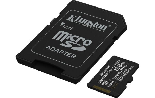 Canvas Select Plus microSDXC Card 128GB G3 A1, lesen 150MB/s, schreiben 85MB/s