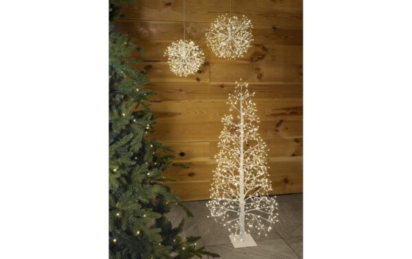 STT LED Flower Tree 120 weiss 790 LED ww, H120cm