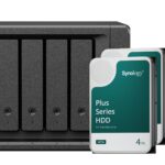 Synology DS425+, 4-bay NAS inkl. 2x 4TB HDD Synology Plus HAT33x