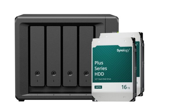 Synology DS425+, 4-bay NAS inkl. 2x 16TB HDD Synology Plus HAT33x kaufen Schweiz | Mediatech.ch