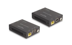 Delock HDMI Extender Set über Cat.6 Kabel 4K 60Hz, 70m