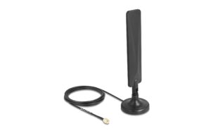 1921067 - Mediatech Delock 5G/LTE Antenne, SMA-Stecker,3m, 3dBi omnidirektional, Kippgelenk, schwarz