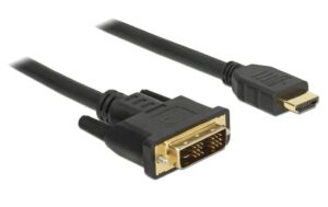HDSupply HDMI/DVI 1080p 1.0m HDMI- DVI 1080p 60Hz, Schwarz
