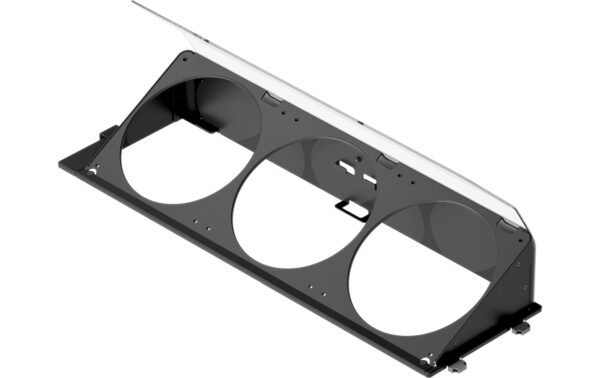 1922914 - Mediatech Havn Angled Bottom Fan Bracket Schwarz kaufen Schweiz | Mediatech.ch