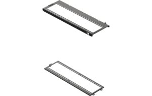 1922918 - Mediatech Havn Fan Brackets Schwarz, für 360 mm Radiatoren kaufen Schweiz | Mediatech.ch