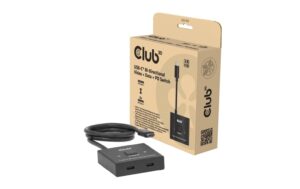 Club 3D,Switch USB-C Bidirektionaler Video + Daten + PD Switch