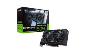 MSI RTX5050 Gaming OC 8GB GDDR6 GeForce RTX5050, 3x DP, 1x HDMI