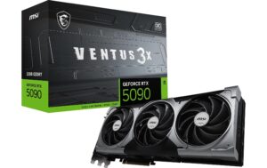 MSI RTX5090 Vanguard SOC 32GB GDDR7 GeForce RTX5090, 3x DP, 1x HDMI