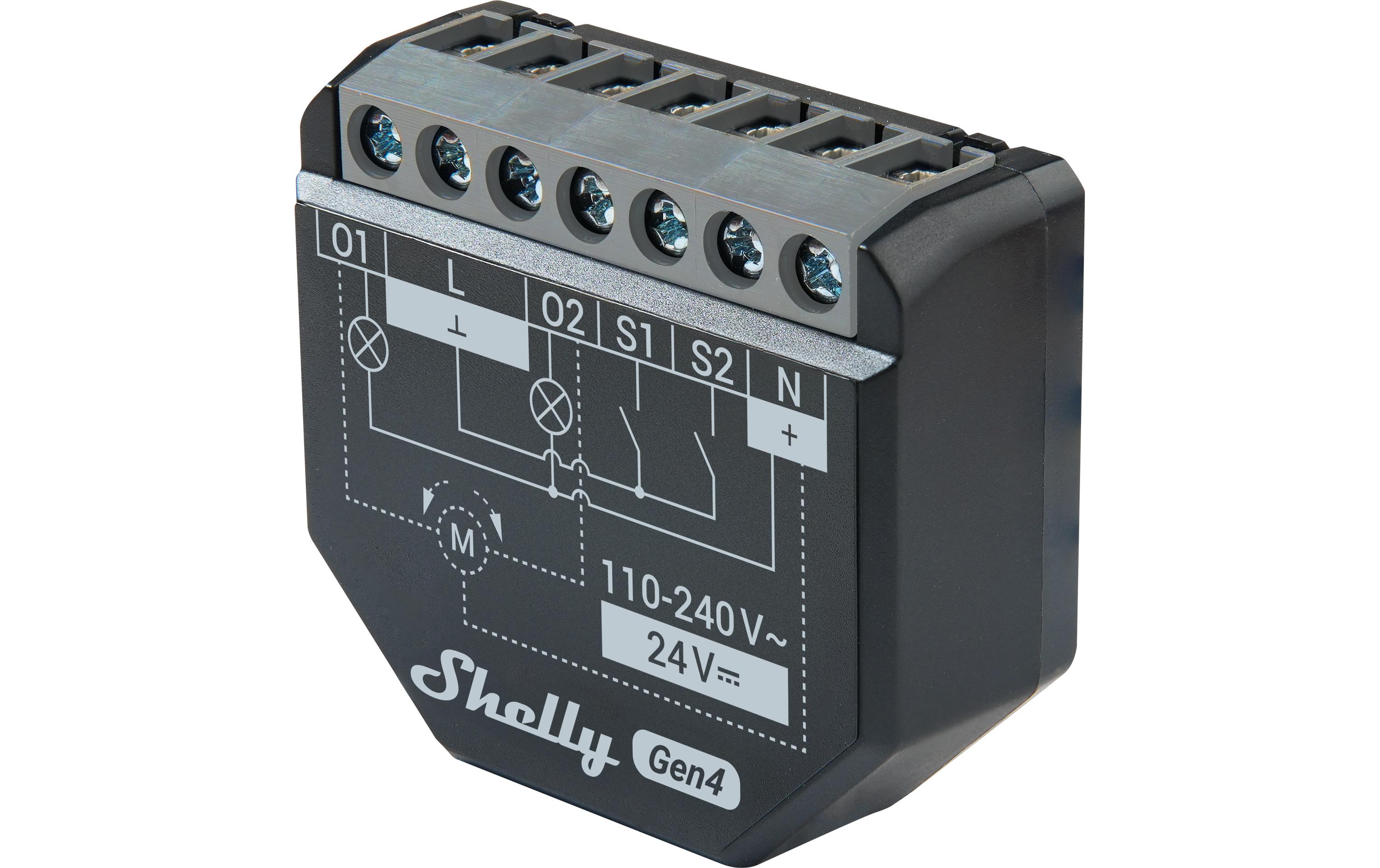 1923961_3 - Mediatech Shelly Plus 2PM Gen4 WiFi-Switch Matter WLAN Schalt-Messaktor, 2x 10 A, Bluetooth